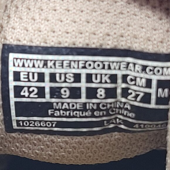 KEEN Jasper II Men's Olive Waterproof Shoes US Size 9 NWOT SAMPLE - Picture 9 of 9